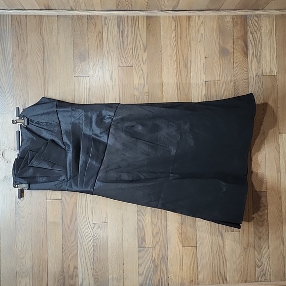 Jessica McClintock Dress Black SZ 12 - Picture 1 of 4